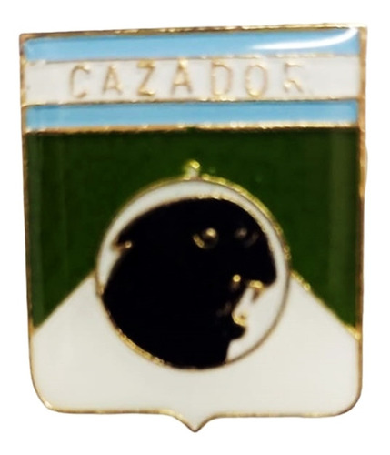 Distintivo/pin Metálico Esmaltado Cazado Ejercito Para Boina