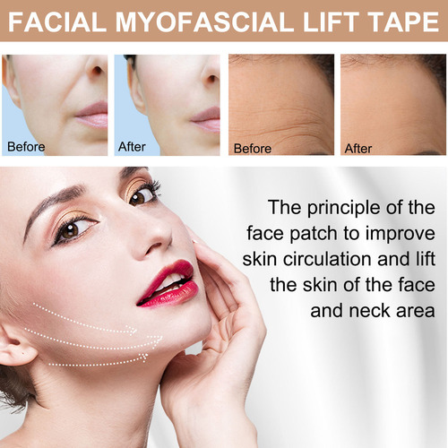 A Parches Antiarrugas J Facial Miofascial, Para Rostro Y