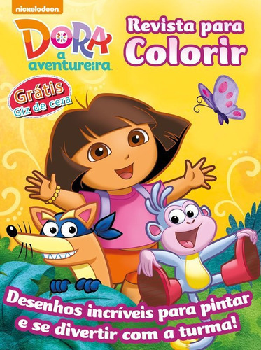 Livro: Dora A Aventureira Revista Para Colorir 01, De Ibc - Instituto Brasileiro De Cultura Ltda. Série Indefinido, Vol. 1. On Line Editora, Capa Mole, Edição 1 Em Português, 2020