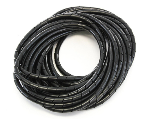 Cable Polietileno Negro Pie In Alambre Espiral Manguera