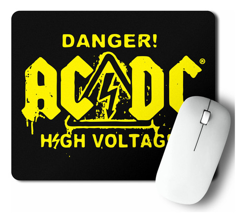 Mouse Pad Danger Ac Dc (d1268 Boleto.store)