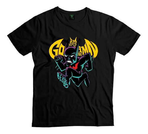 Polera Batman Beyond Superheroe Niño Niña Algodón