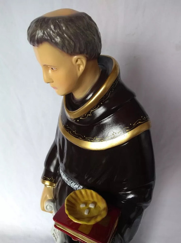Imagem De Frei Galvao 65 Cm Santo Antonio De Santana Galvao Cor Pintura A Mão
