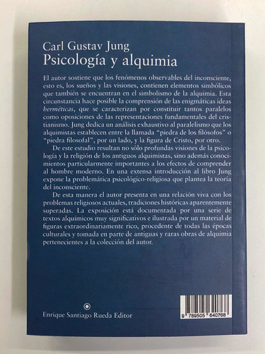 Imagen 3 de 4 de Psicología Y Alquimia - Carl Jung
