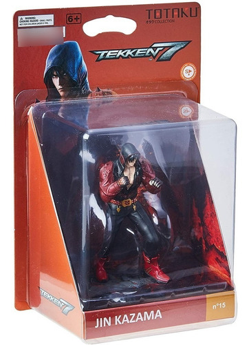 Boneco Colecionável Tekken Jin Kazama 10,5 Cm Totaku ()