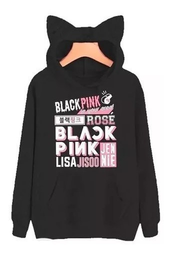 moletom blackpink rosé