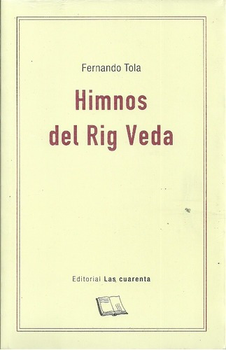 Himnos Del Rig Veda - Anonimo, Autor