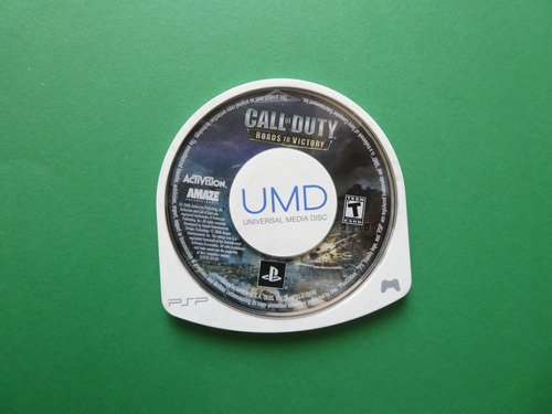 Juego Psp , Call Of Duty ( Roads To Victory ) Solo Disco