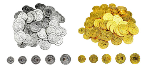 Juego De Bingo Profesional Con Contadores De Colores Transpa