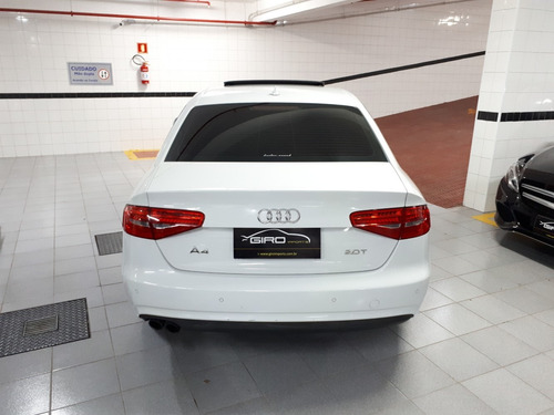Audi A4 Ambiente 2.0 Turbo 2013 Branca Teto Solar Muito Nova