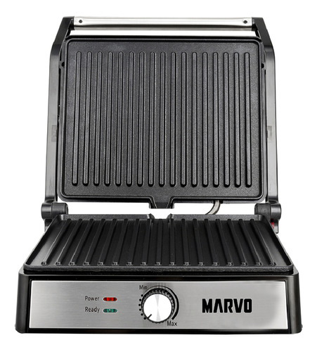 Grill Parrilla Eléctrica Sandwichera Antiadherente Marvo