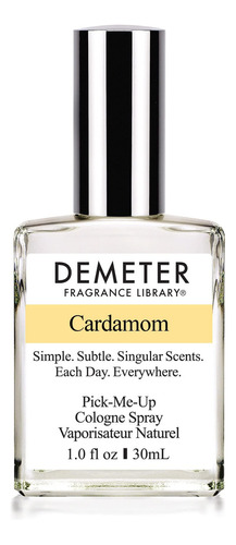 Demeter Cardamomo, 1 Oz De Colonia, - Ml