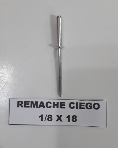 Remache Ciego De Aluminio 1/8x18    X50 Unidades