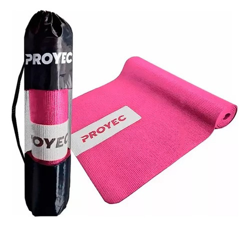 Mat Yoga Proyec Colchoneta Pilates 6mm Pvc