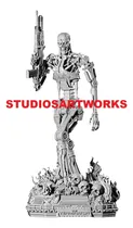 Comprar Terminator T800 Figura Model Kit Para Armar Y Pintar 20 Cm