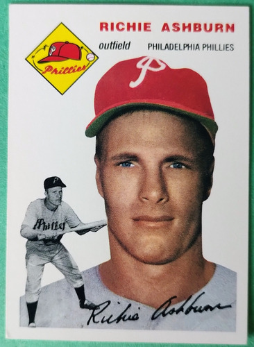 Richie Ashburn,2002 Topps Archives Philadelphia Phillies 