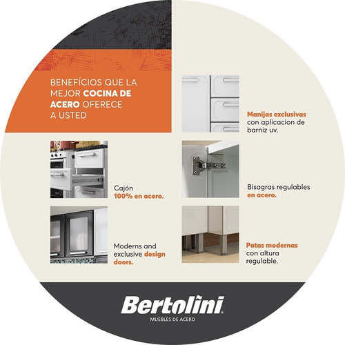 Imagen 7 de 9 de Kit Triple Bertolini Multipla - Blanco