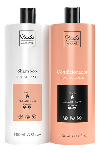 Kit Fada Madrinha Revitalizante 2x1l