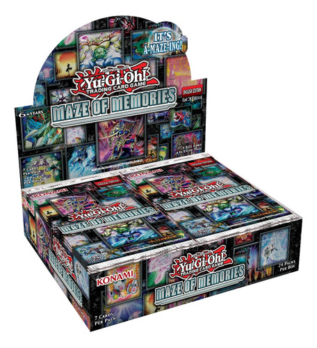 Caja 24 Sobres Yu-gi-oh! Maze Of Memories English Edition