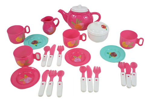 Juego De Té Para Niños Juguete 24pcs