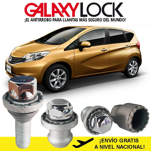 Tuercas De Seguridad Nissan Note Drive Gasolina Envío Gratis