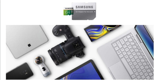 Memoria Micro Sd 128 Gb Samsung Evo Clase 10 4k 100mb/s Sdxc