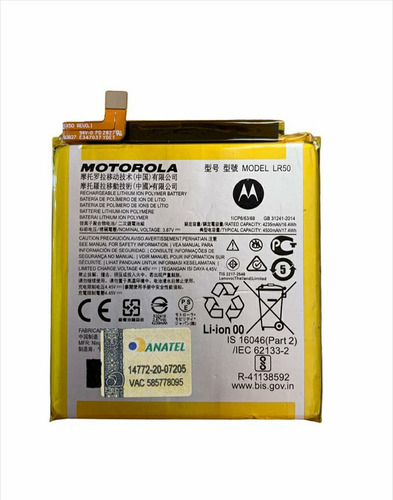 Flex Carga Bateria Moto Edge Motorola Pronta Entrega Lr50