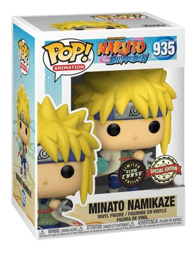 Figura Funko Pop, Minato Namikaze Edition Especial Chase