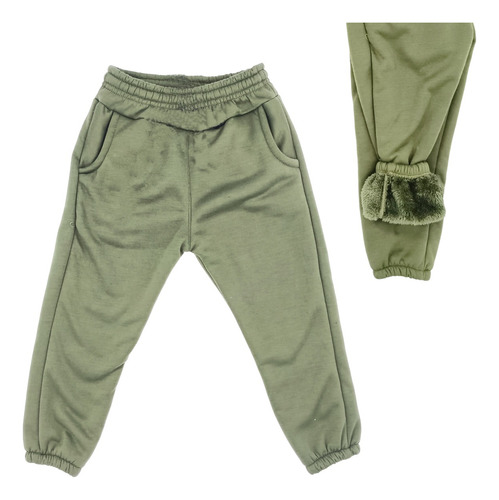 Art-015 Jogging Unisex Algodón Con Peluche Kaorikawaii