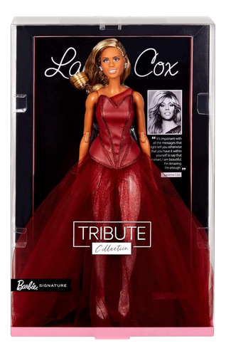 Barbie Signature Tribute Collection Laverne Cox Caja Dañada