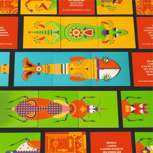 Juego De Estrategia Azahar Asociación. Alebrijes 70 Tarjetas