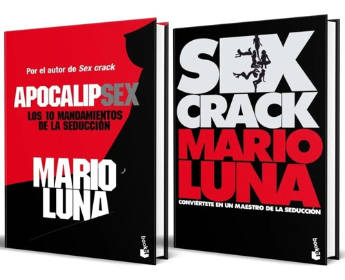 Sex Crack + Apocalipsex , Mario Luna (pack) 2 Libros [ Dhl ]