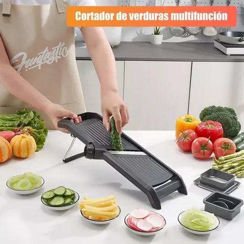 Mandolina De Cocina Profesional Rebanador De Vegetales Y Frutas En Juliana  NUEVO