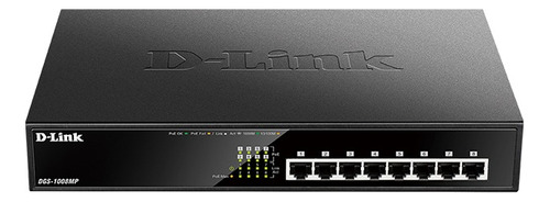 D-link Switch Dgs-1008mp 8 Rj-45 10/100/1000 Mbps