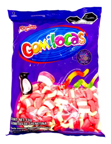 Ricolino Gomita De Dientes Gomilocas Dulces 1 Kg