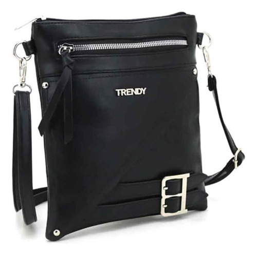 Morral Cuero Pu Trendy Tira Regulable