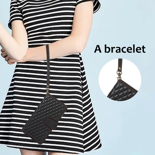 Funda Para Vivo Y20 Vivo Y20i, Estilo Cartera, Funda De Piel Con Cierre, Soporte, Pulsera Abatible