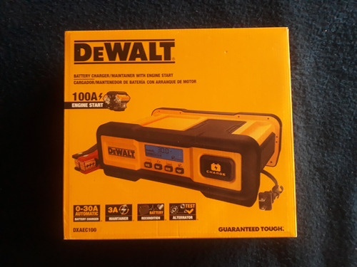 Tungar Dewalt 100a Arrancador Mantendero Cargador Reparador