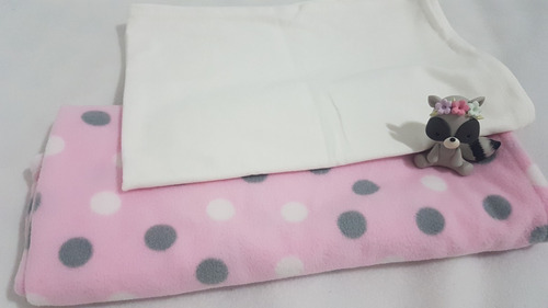 Pack 2 Mantas Bebe Frio /calor Polar E Interlock