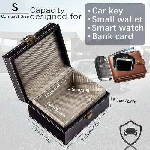 Caja Faraday Mini Para Llaves Rfid De Un Solo Blindaje