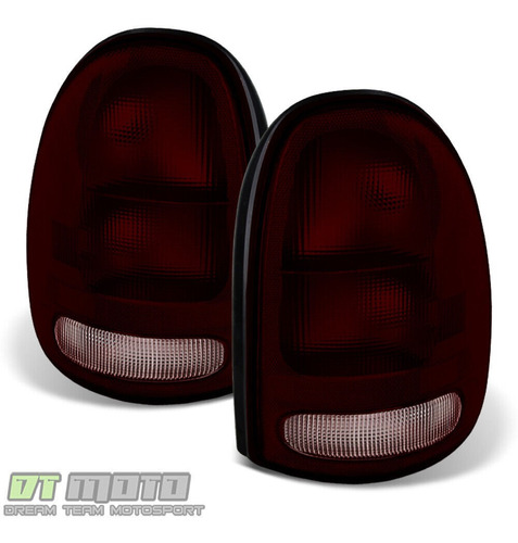 Par Micas Traseras Negro Dodge Durango R/t 2000 5.9l