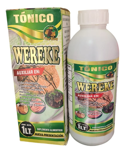 10 Tonicos Wereke 1 Litro