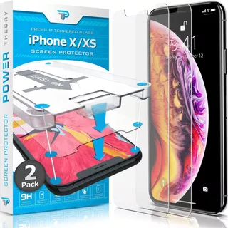 Protector Pantalla Vidrio Power Theory iPhone X / iPhone XS