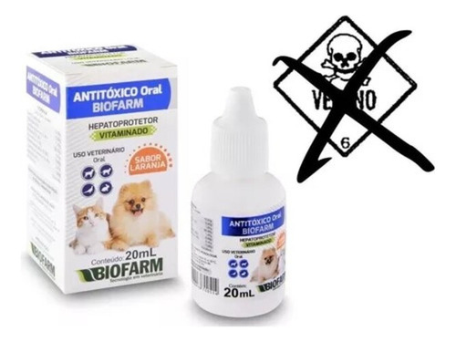 Antitoxico Oral 20ml Remédio Para Vomito E Nausea - Biofarm