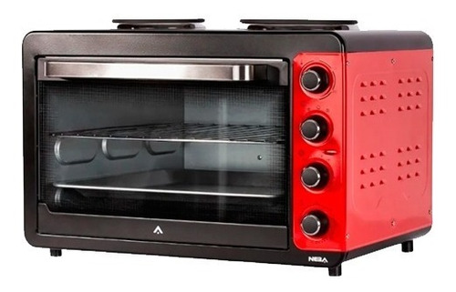 Horno Electrico Neba Nh52chpn Negro 52lt