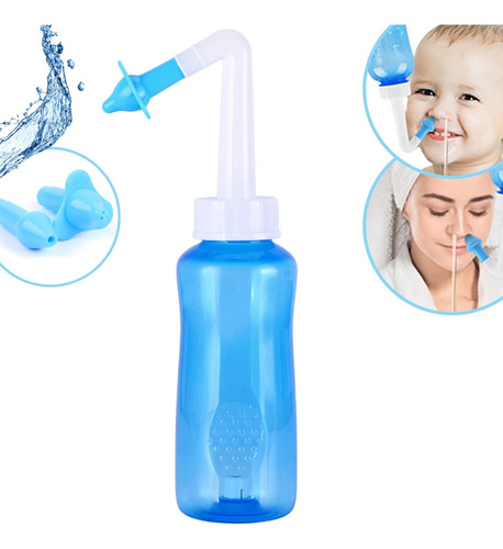 Higienizador Nasal Lavador Ducha Lavagem P/ Rinite Alérgica