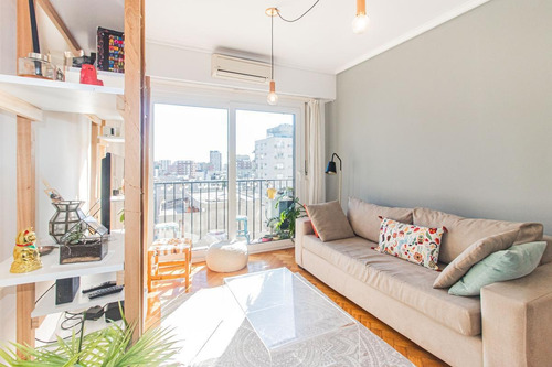 Hermoso 2 Amb. Piso Alto. Increíble Vista. Reciclado A Nuevo. Virrey Arredondo 2500