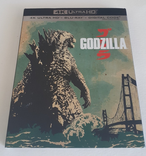 Godzilla (2014) 4k Ultra Hd Blu-ray Nuevo Original