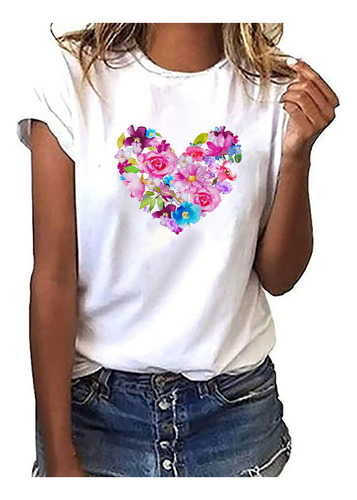 Camiseta Feminina O Flower Dreamcatcher Com Gola Redonda Har