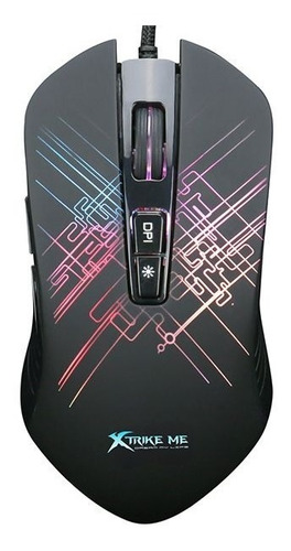 Imagen 3 de 3 de Mouse Gamer Xtrike Me Gm-510 Backlit Programable
